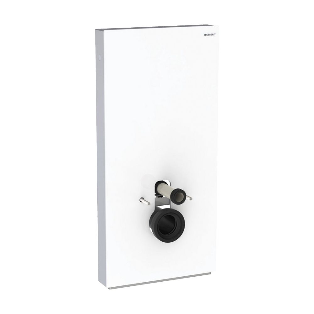 Geberit Monolith Sanitärmodul für Wand-WC, Höhe 101cm, Frontverkleidung aus Glas, Al... GEBERIT-131022SI5 4025416553618 (Abb. 2)
