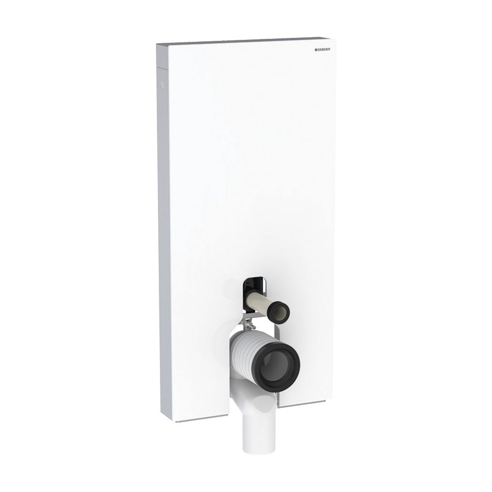 Geberit Monolith Sanitärmodul für Stand-WC, Höhe 101cm, Frontverkleidung aus Glas, A... GEBERIT-131003SI5 4025416552239 (Abb. 2)