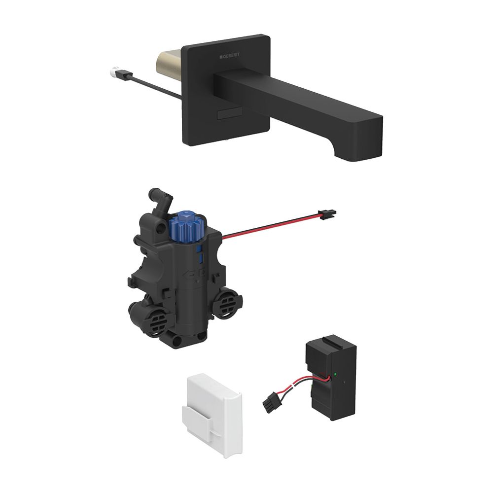 Geberit Brenta Waschtischarmatur Wandmontage Netzbetrieb mit Thermostatmischer Länge... GEBERIT-116297141 4025410064431 (Abb. 2)