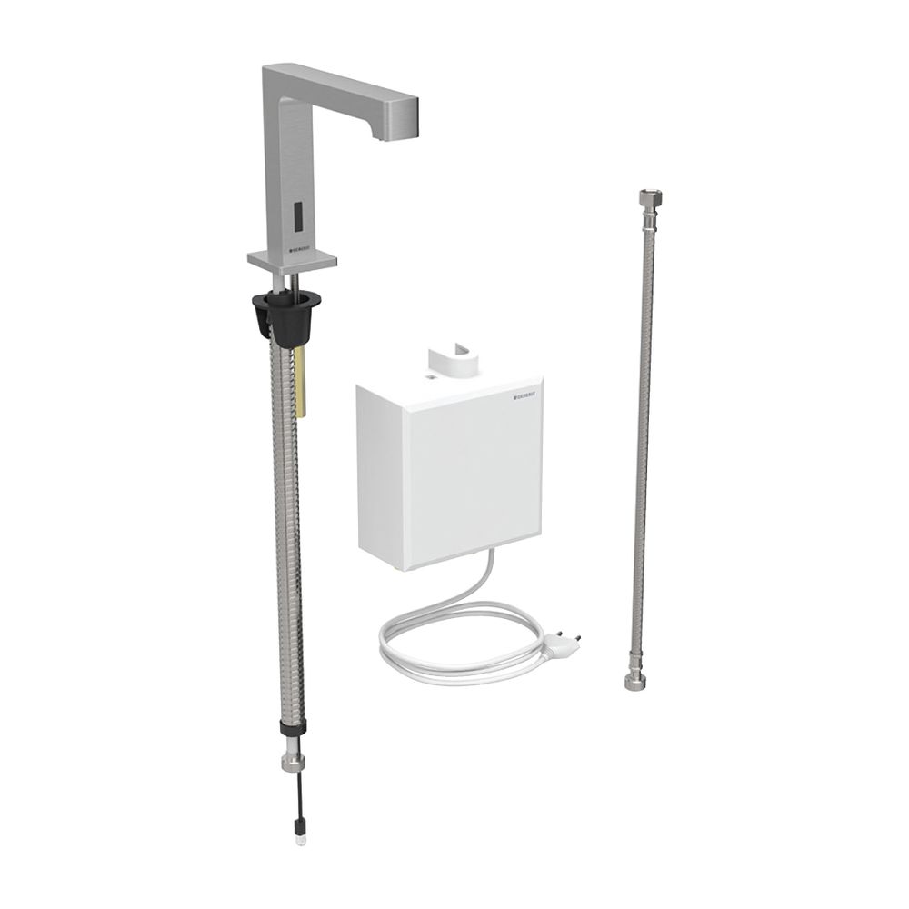 Geberit Brenta Waschtischarmatur, Standmontage, Netzbetrieb, mit AP-Funktionsbox, oh... GEBERIT-116171SN1 4025410064813 (Abb. 2)