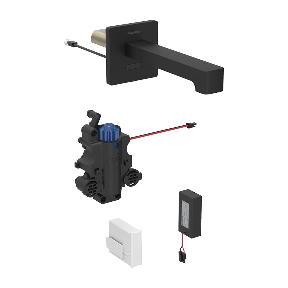 Geberit Brenta Waschtischarmatur Wandmontage Batteriebetr. mit Thermostatmischer L 2... GEBERIT-116298141 4025410064448 (Abb. 2)
