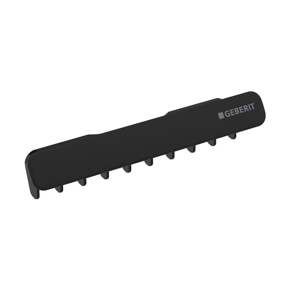 Geberit ONE Ablaufblende mit Kammeinsatz, Magnetbefestigung, Mattschwarz, easy-to-cl... GEBERIT-505082141 4025410065803 (Abb. 2)