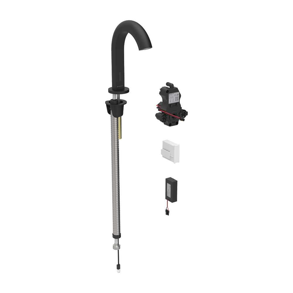 Geberit Piave Waschtischarmatur, Standmontage, Batteriebetrieb, für UP-Funktionsbox,... GEBERIT-116184141 4025410063939 (Abb. 2)