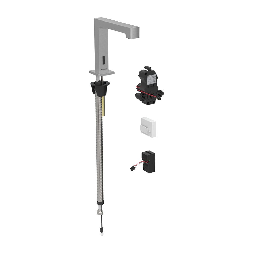 Geberit Brenta Waschtischarmatur, Standmontage, Netzbetrieb, für UP-Funktionsbox, mi... GEBERIT-116192SN1 4025410065025 (Abb. 2)