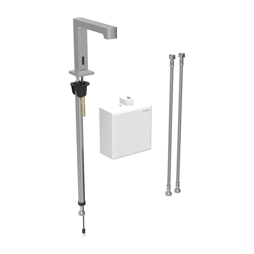 Geberit Brenta Waschtischarmatur, Standmontage, Batteriebetrieb, mit AP-Funktionsbox... GEBERIT-116174SN1 4025410064851 (Abb. 2)