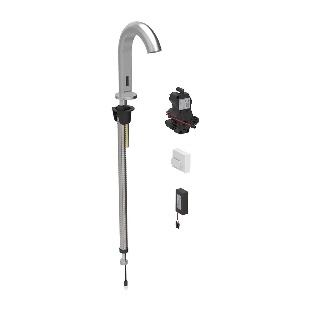 Geberit Piave Waschtischarmatur, Standmontage, Batteriebetrieb, für UP-Funktionsbox,... GEBERIT-116184SN1 4025410064950 (Abb. 2)