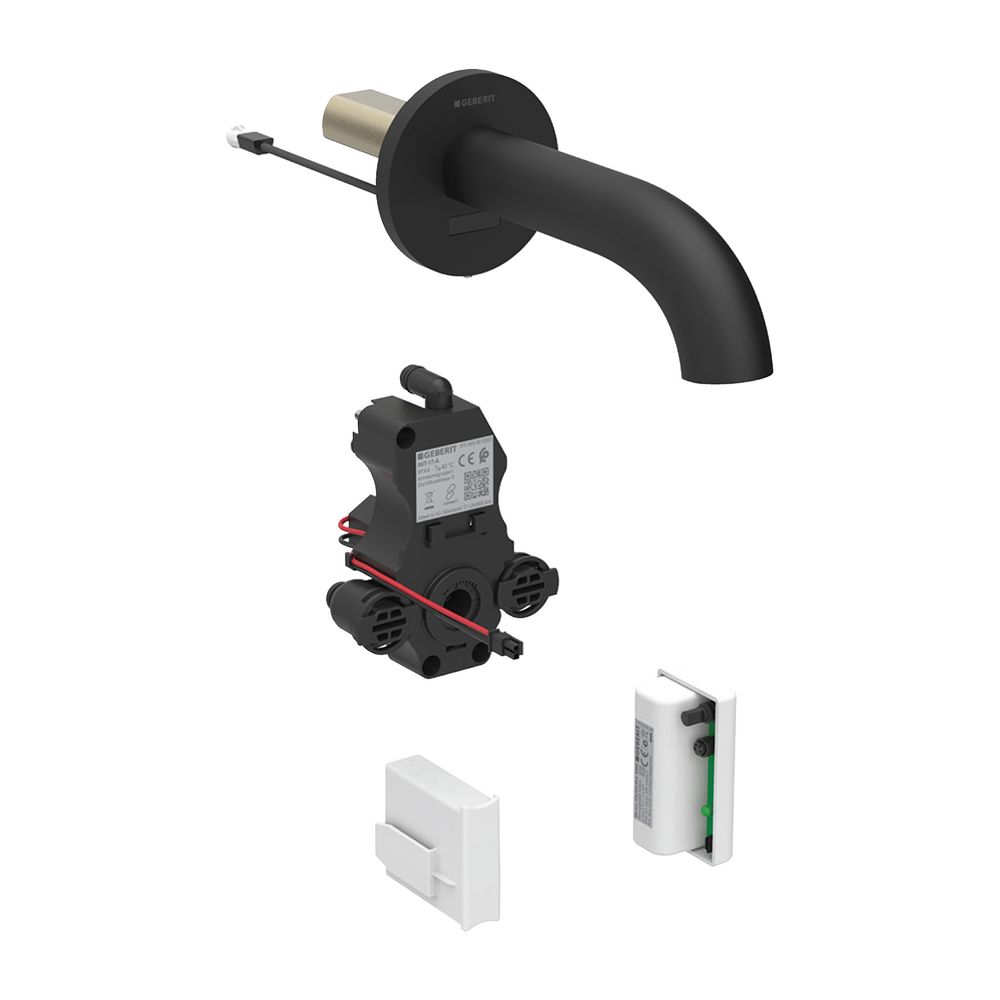 Geberit Piave Waschtischarmatur Wandmontage, Generatorbetrieb, ohne Mischer, Länge 2... GEBERIT-116285141 4025410064325 (Abb. 2)