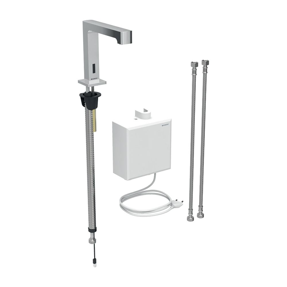 Geberit Brenta Waschtischarmatur Standmontage, Netzbetrieb, mit Aufputz-Funktionsbox... GEBERIT-116177211 4025410777423 (Abb. 2)