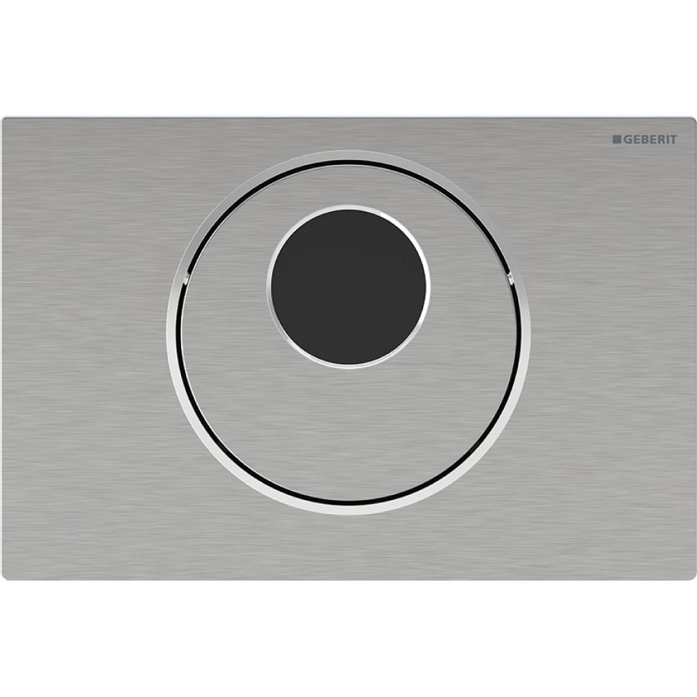 Geberit Sigma 10 WC-Steuerung elektronisch Netz, 1-M, Edelstahl gebürstet/poliert, a... GEBERIT-115890SN6 4025410532022 (Abb. 2)