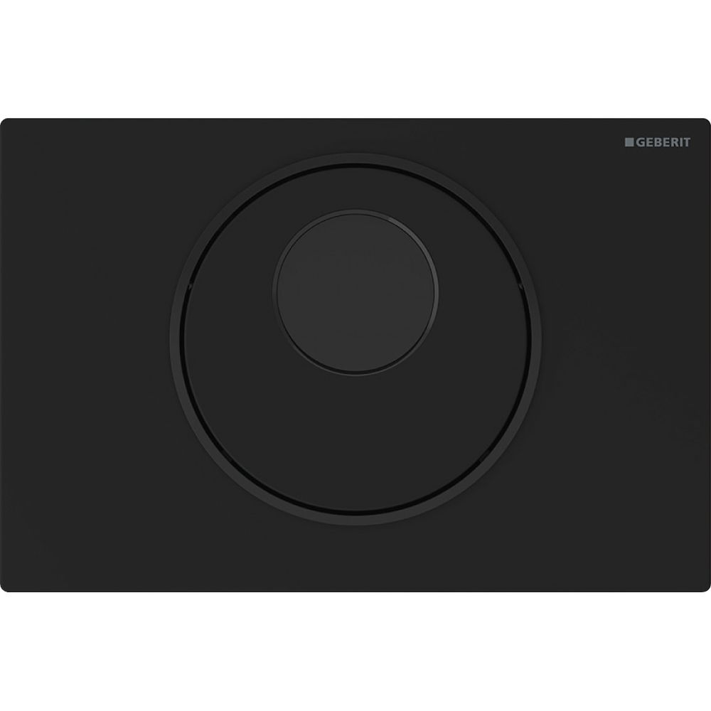 Geberit Sigma 10 WC-Steuerung elektronisch Netz, 1-Mengen-Auslösung, Mattschwarz, Sc... GEBERIT-115890166 4025410703668 (Abb. 2)