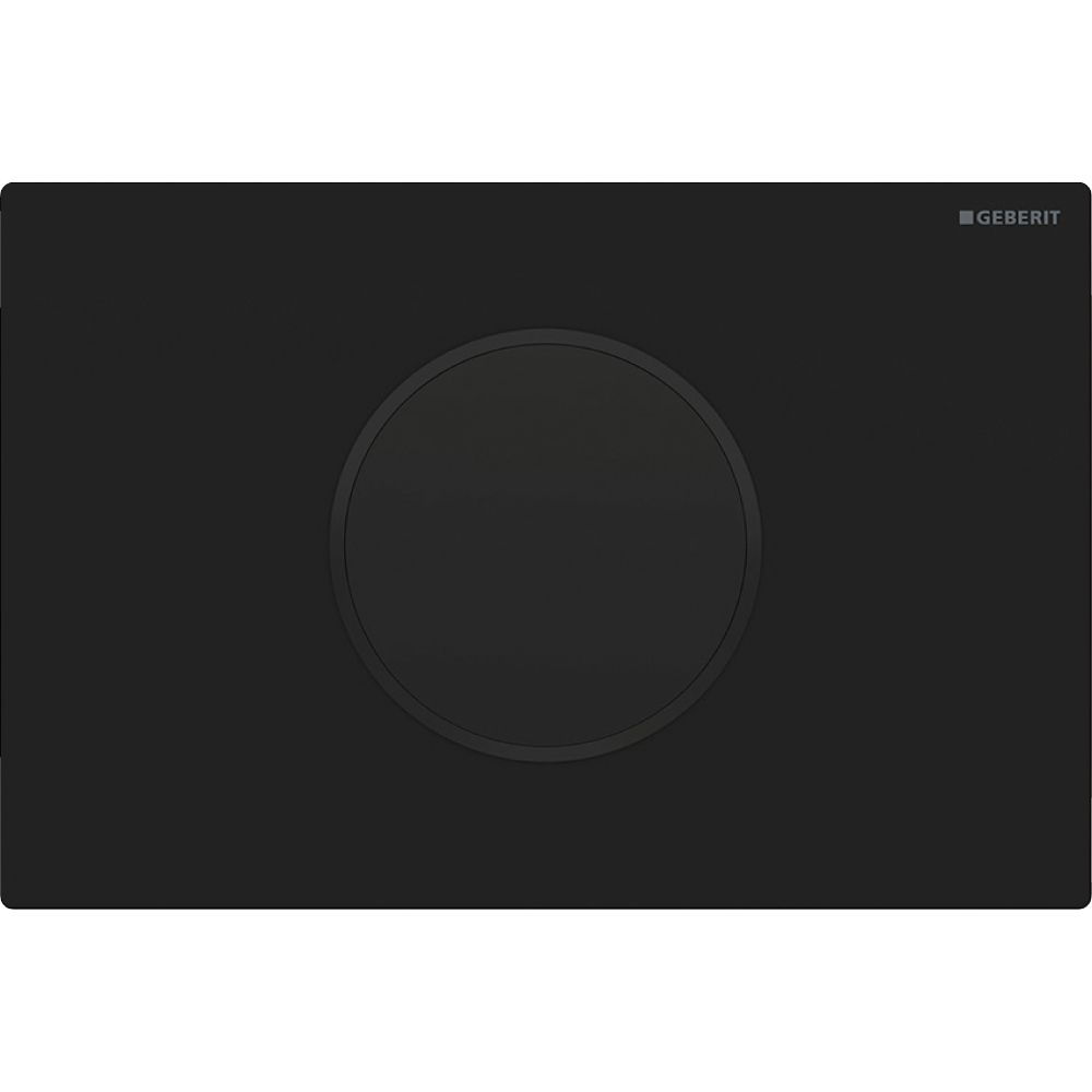 Geberit Sigma 10 WC-Steuerung elektronisch Batterie, 1-M, Mattschwarz, Schwarz, auto... GEBERIT-115909166 4025410703767 (Abb. 2)