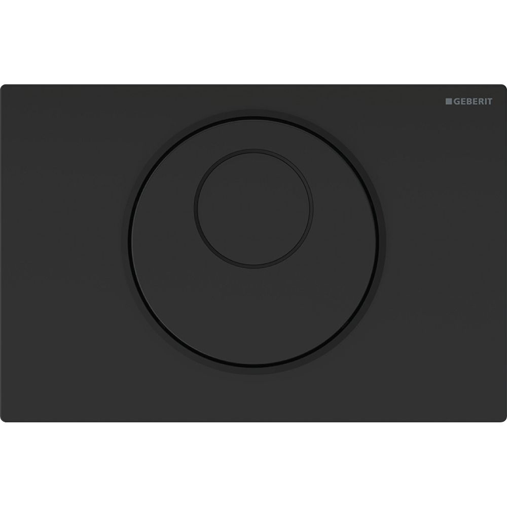 Geberit Sigma 10 WC-Steuerung elektronisch Batterie, 2-Mengen-Auslösung, Schwarz, Ma... GEBERIT-115891DW6 4025410703781 (Abb. 2)