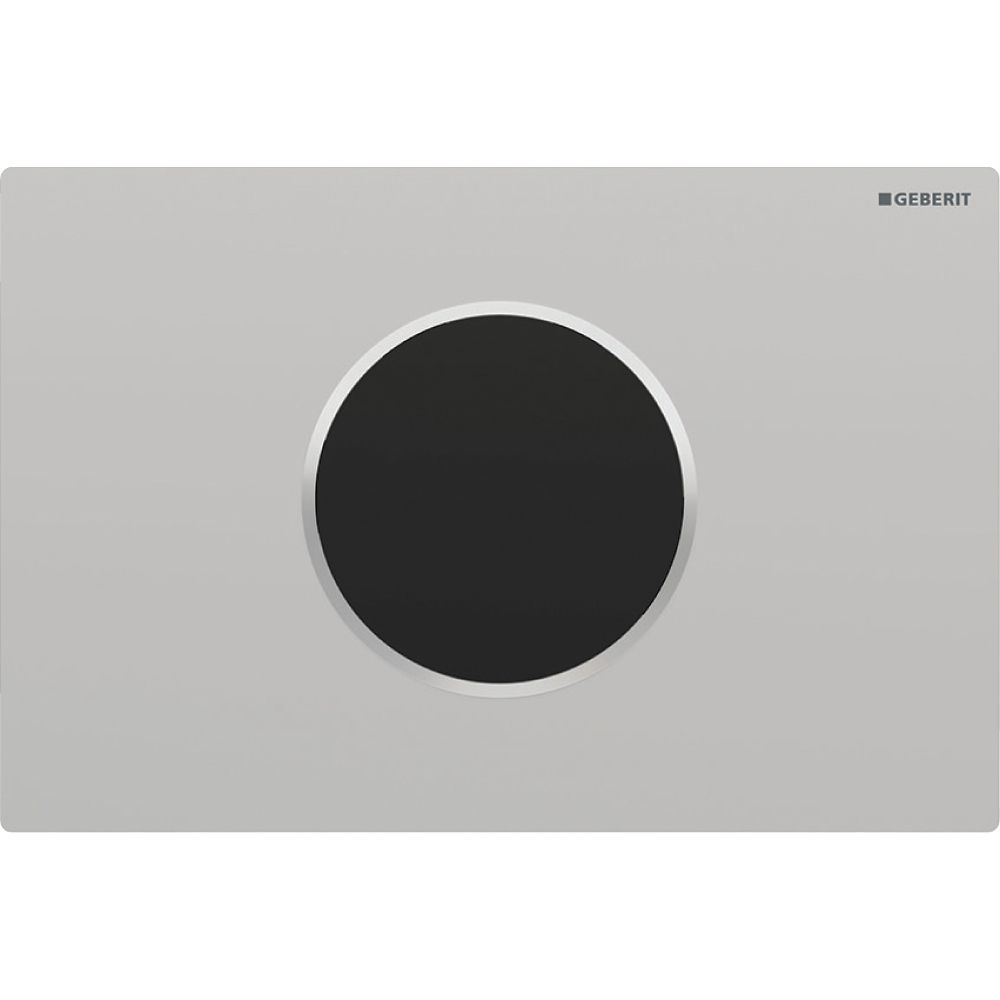 Geberit Sigma 10 WC-Steuerung elektronisch Netz, 1-Mengen-Auslösung, mattchrom, glan... GEBERIT-115907JQ6 4025410724656 (Abb. 2)