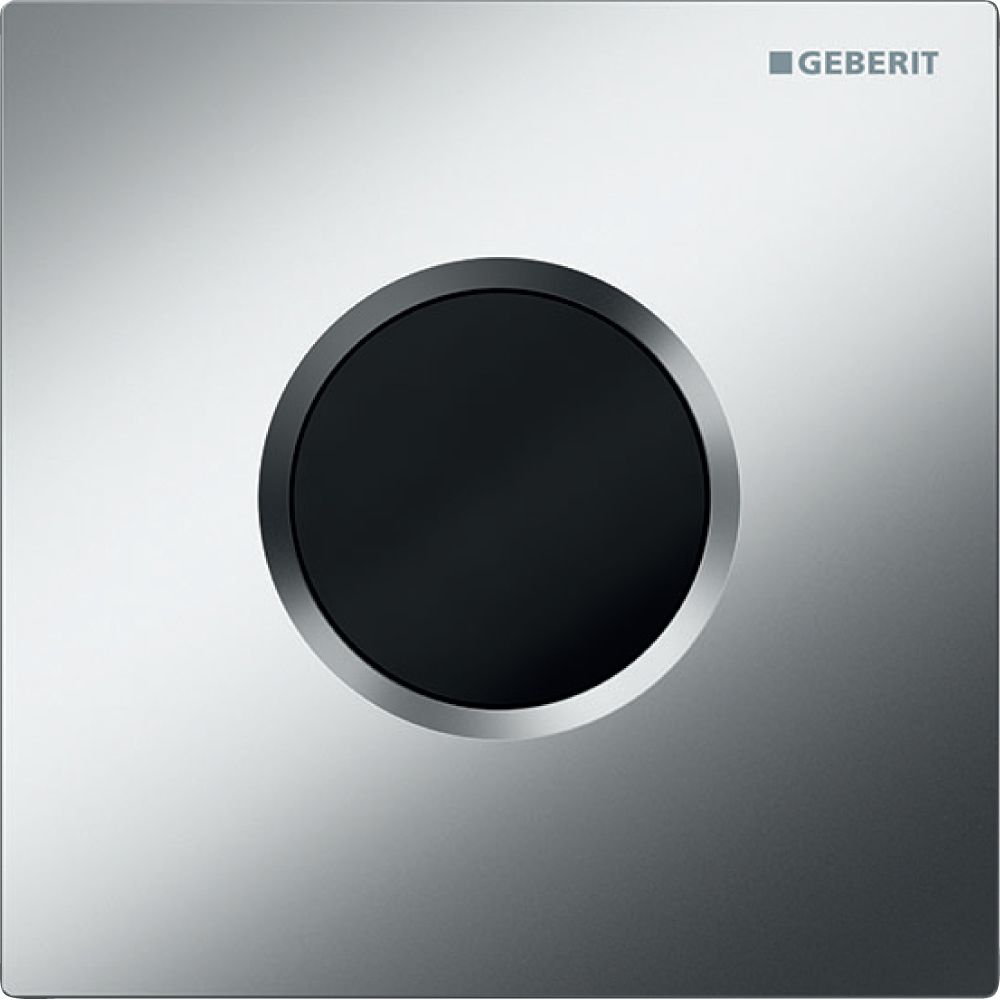 Geberit Typ 01 Urinalsteuerung mit elektronischer Spülauslösung, Netzbetrieb, Chrom,... GEBERIT-116021JQ5 4025410703040 (Abb. 2)