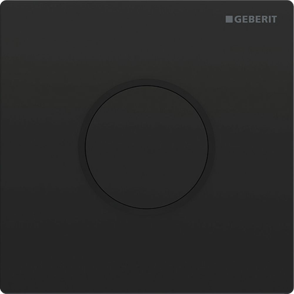 Geberit Typ 10 Abdeckplatte für Urinalsteuerung IR Round, Schwarz, Mattschwarz... GEBERIT-241925DW1 4025410703156 (Abb. 2)