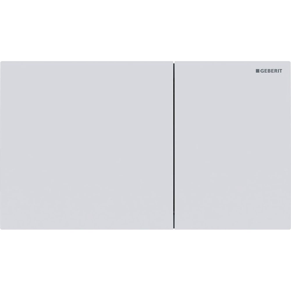 Geberit Sigma 70 Drückerplatte, 2-Mengen-Spülung Square Breite 25cm, Mattweiß, easy-... GEBERIT-115622JT1 4025410053541 (Abb. 2)