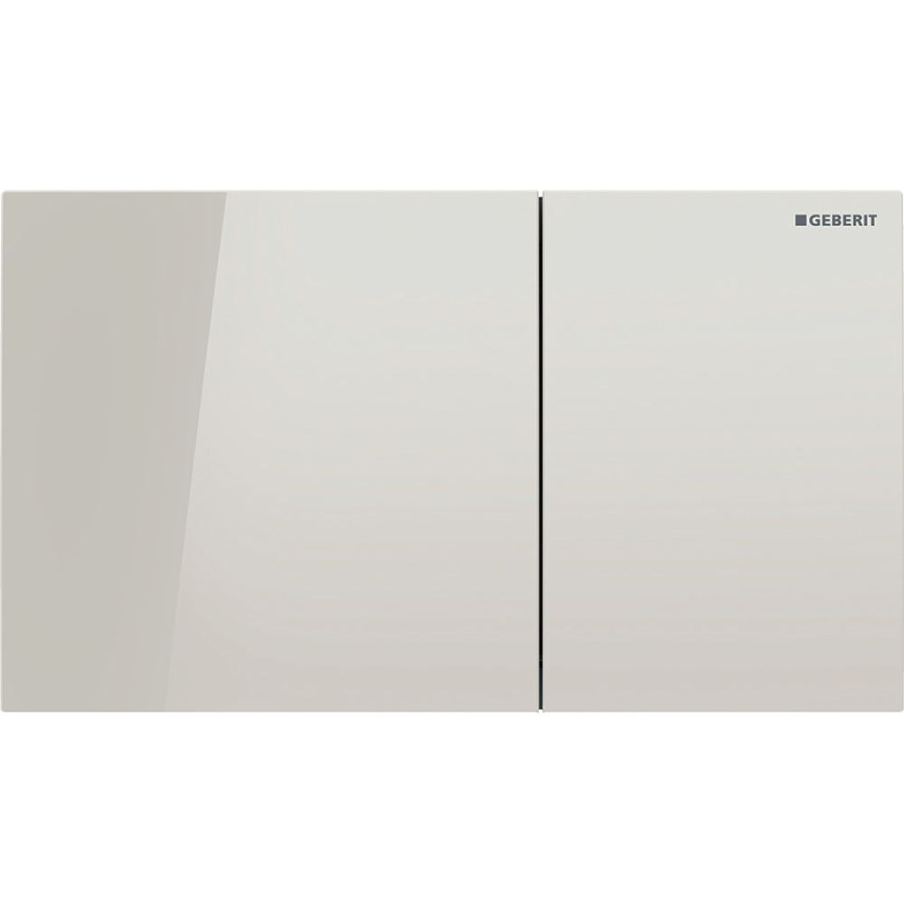 Geberit Sigma 70 Drückerplatte, 2-Mengen-Spülung Square Breite 25cm, Glas Sandgrau... GEBERIT-115622JL1 4025410762313 (Abb. 2)