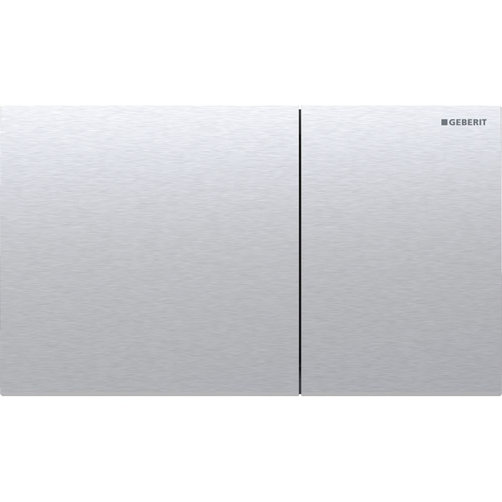 Geberit Sigma 70 Drückerplatte, 2-Mengen-Spülung Square Breite 25cm, Edelstahl gebür... GEBERIT-115622FW1 4025410762320 (Abb. 2)