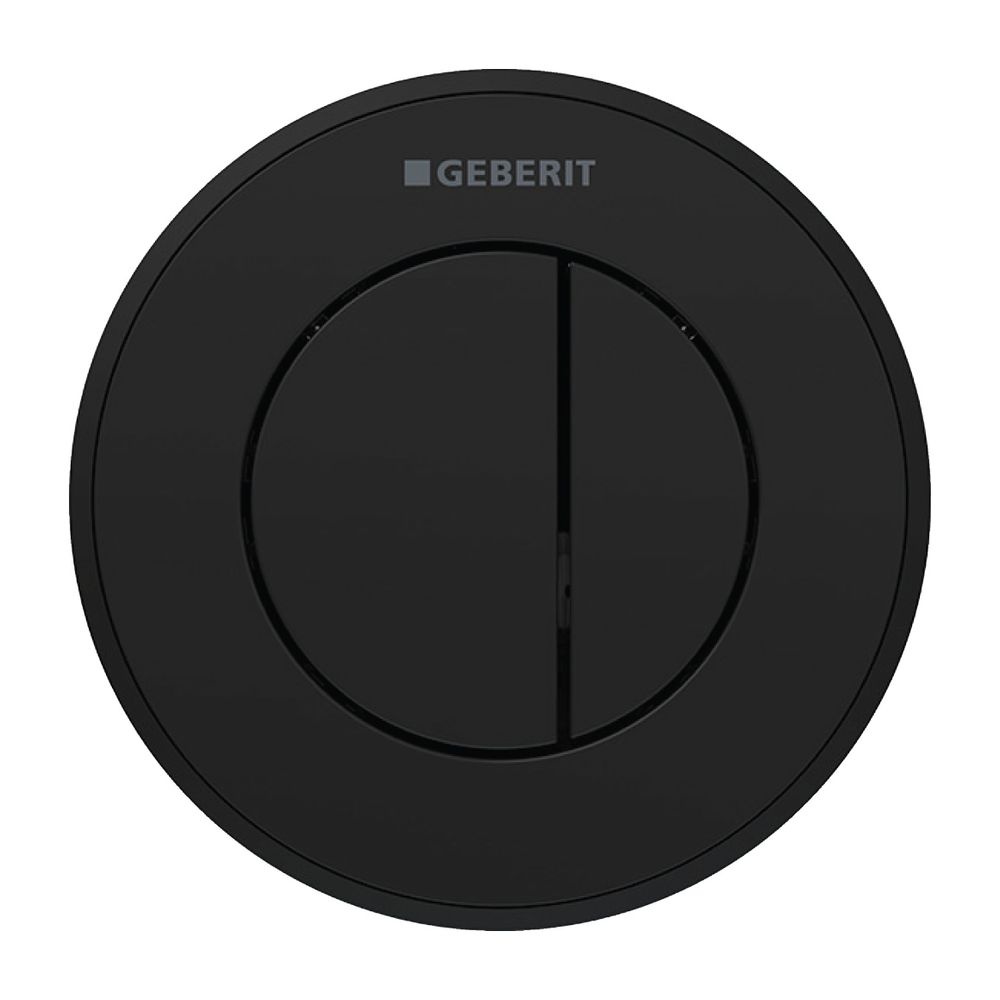 Geberit Typ 10 Fernbetätigung pneumatisch, 2-Mengen-Spülung, Unterputz-Drücker/Schwa... GEBERIT-116055DW1 4025410741110 (Abb. 2)