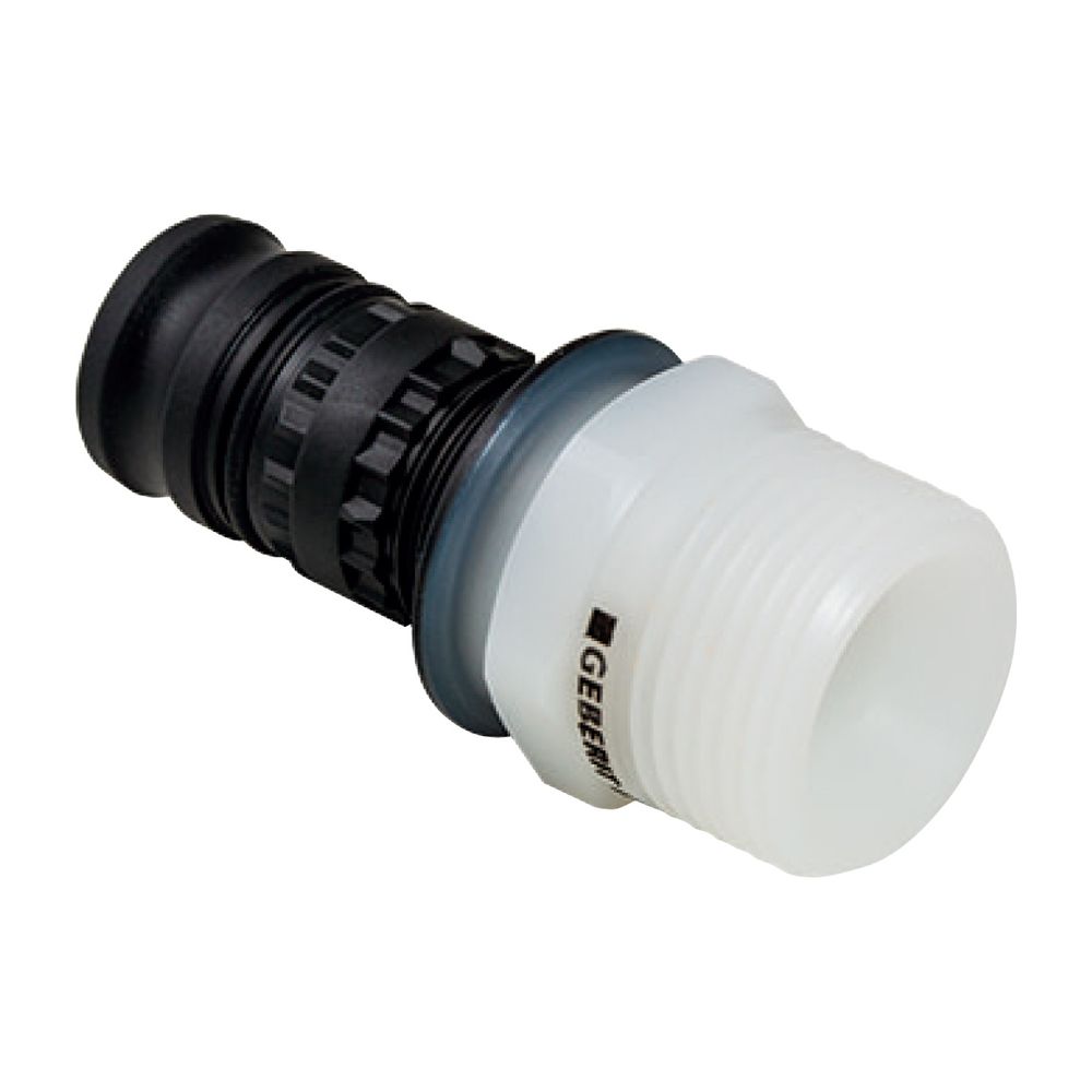 Geberit Mepla Übergang mit Außengewinde, NPW PVDF, d 75mm, R 2 1/2″... GEBERIT-628541005 4025416336211 (Abb. 2)