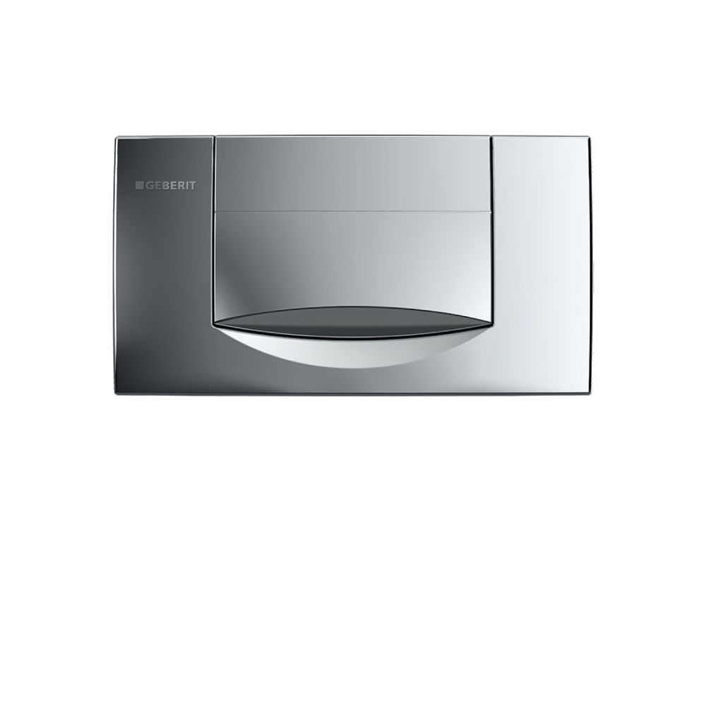 Geberit 200F Drückerplatte für Spül-Stopp-Spülung, Hochglanz verchromt... GEBERIT-115222211 4025416083955 (Abb. 2)