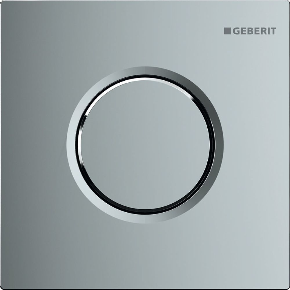 Geberit Typ 01 Drückerplatte Urinalsteuerung mit pneumatischer, Hochglanz verchromt... GEBERIT-116011215 4025416167105 (Abb. 2)