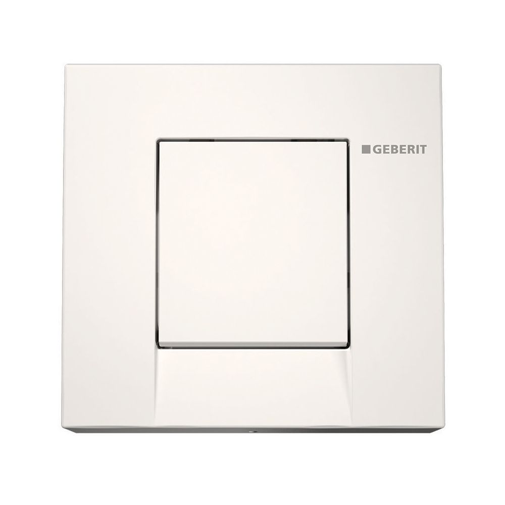 Geberit Bolero Drückerplatte für Urinalsteuerung mit pneumatischer Spülauslösung, Al... GEBERIT-241912111 4025416940906 (Abb. 1)