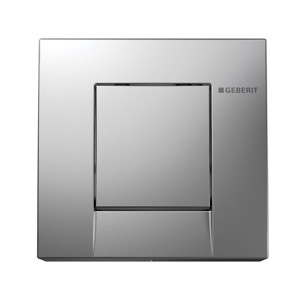 Geberit Bolero Drückerplatte für Urinalsteuerung mit pneumatischer Spülauslösung, Ma... GEBERIT-241912461 4025416940920 (Abb. 1)