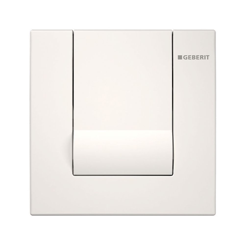 Geberit Tango Drückerplatte für Urinalsteuerung mit pneumatischer Spülauslösung, Alp... GEBERIT-241914111 4025416940944 (Abb. 1)
