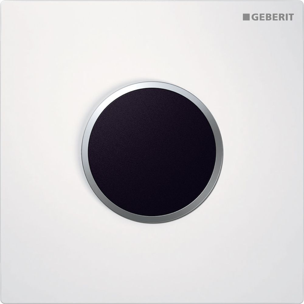 Geberit Typ 10 Abdeckplatte Weiß, Mattverchromt... GEBERIT-241925KL1 4025416941217 (Abb. 2)
