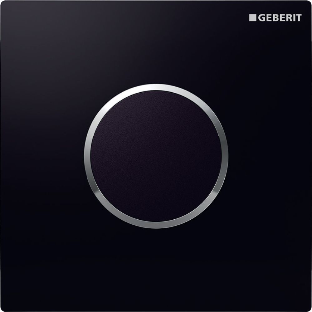 Geberit Typ 10 Abdeckplatte Schwarz, Hochglanz verchromt... GEBERIT-241925KM1 4025416941224 (Abb. 2)