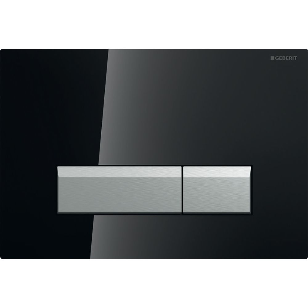 Geberit Sigma 40 Drückerplatte, 2-Mengen-Spülung, geeignet für Einbau von SK mit int... GEBERIT-242601SJ1 4025416172291 (Abb. 2)