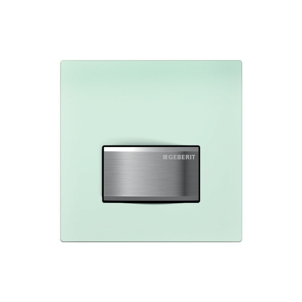 Geberit Typ 50 Drückerplatte für Urinalsteuerung mit pneumatischer Spülauslösung, Sq... GEBERIT-241916SE1 4025416941088 (Abb. 1)