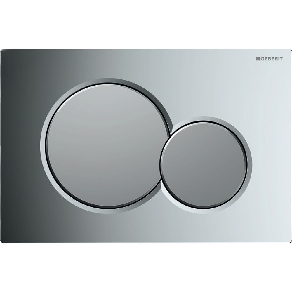 Geberit Sigma 01 Drückerplatte, 2-Mengen-Spülung Hochglanz verchromt, Mattverchromt... GEBERIT-115770KA5 4025410035271 (Abb. 2)