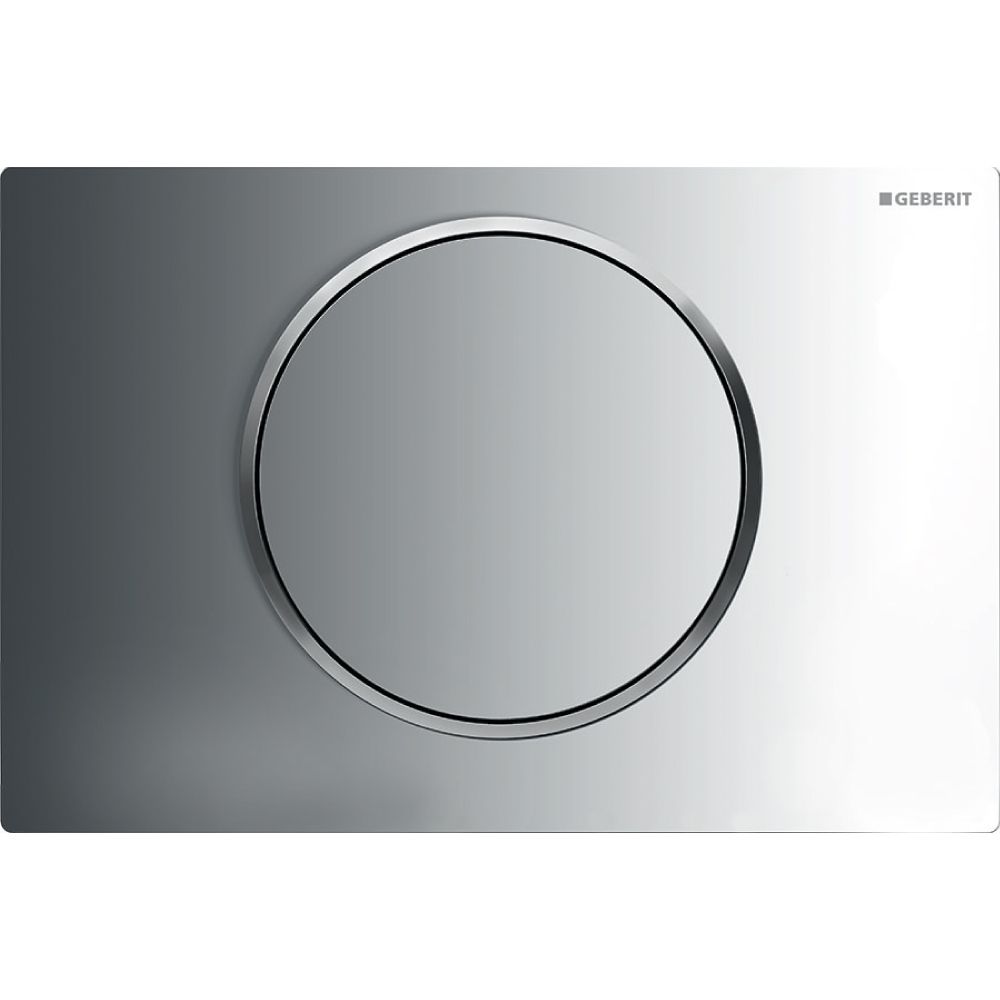 Geberit Sigma 10 Drückerplatte, für Spül-Stopp-Spülung Hochglanz verchromt, Mattverc... GEBERIT-115758KH5 4025416197850 (Abb. 2)