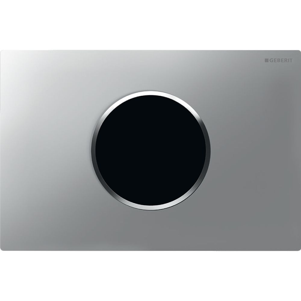 Geberit Sigma 10 WC-Steuerung elektronisch Netz, 2-Mengen, mattverchromt, Hochglanz ... GEBERIT-115907KN6 4025410531155 (Abb. 2)