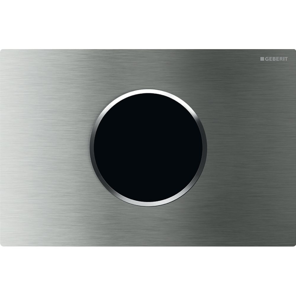 Geberit Sigma 10 WC-Steuerung elektronisch Netz, 2-Mengen-Auslösung, Edelstahl gebür... GEBERIT-115907SN6 4025410531162 (Abb. 2)