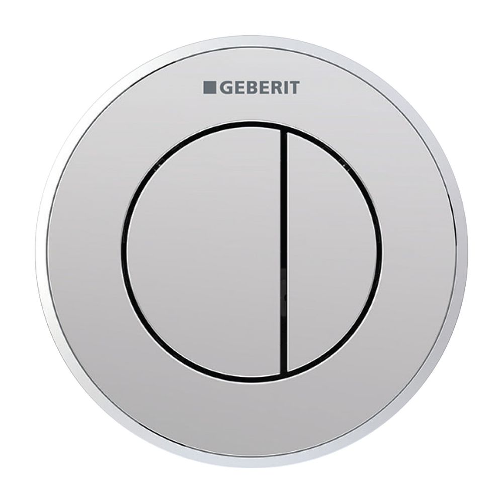 Geberit Typ 10 Fernbetätigung pneumatisch, 2-Mengen-Spülung, Unterputz-Drücker Hochg... GEBERIT-116055KH1 4025416334736 (Abb. 2)