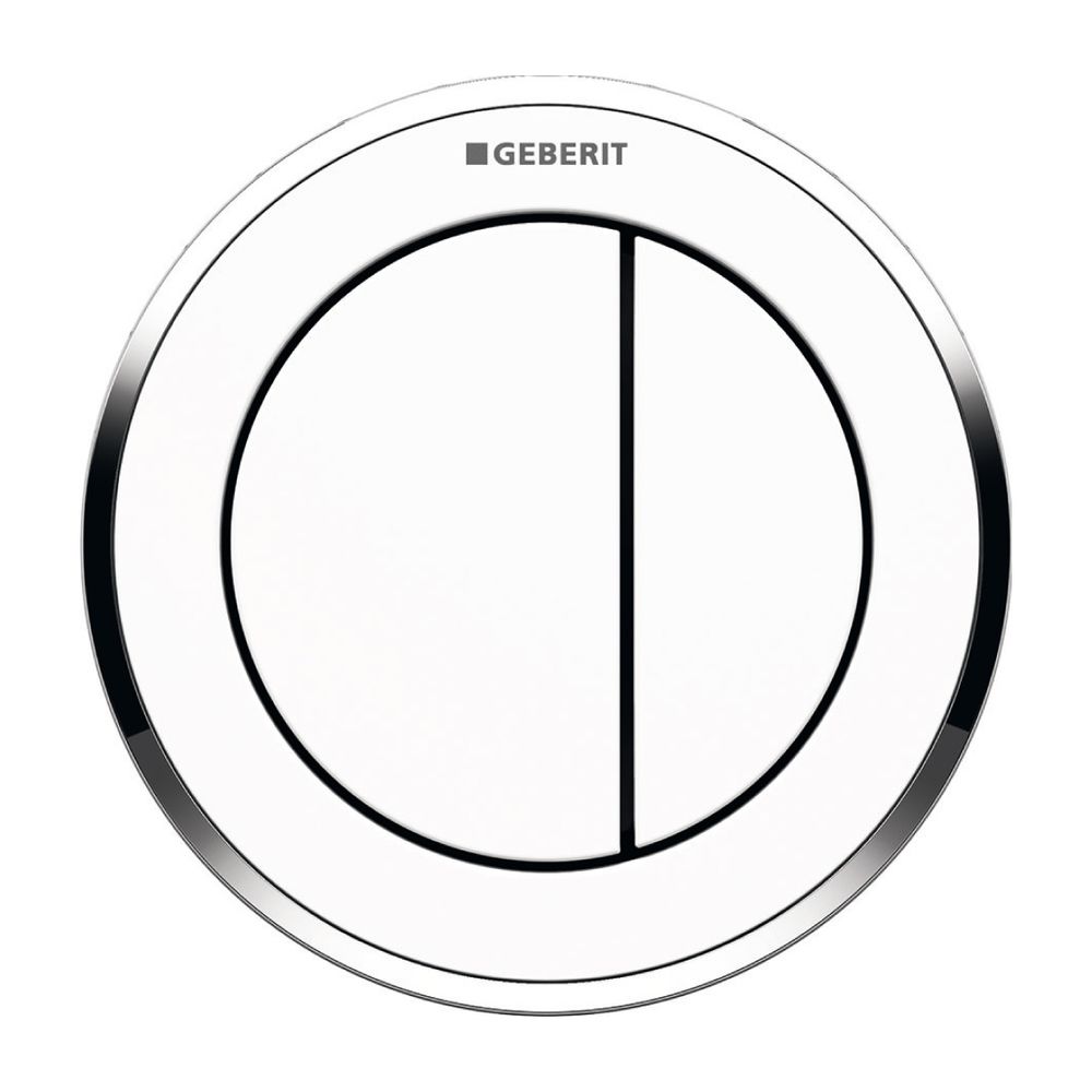 Geberit Typ 10 Fernbetätigung pneumatisch, 2-Mengen-Spülung, Möbeldrücker Weiß, Hoch... GEBERIT-116057KJ1 4025416335290 (Abb. 2)