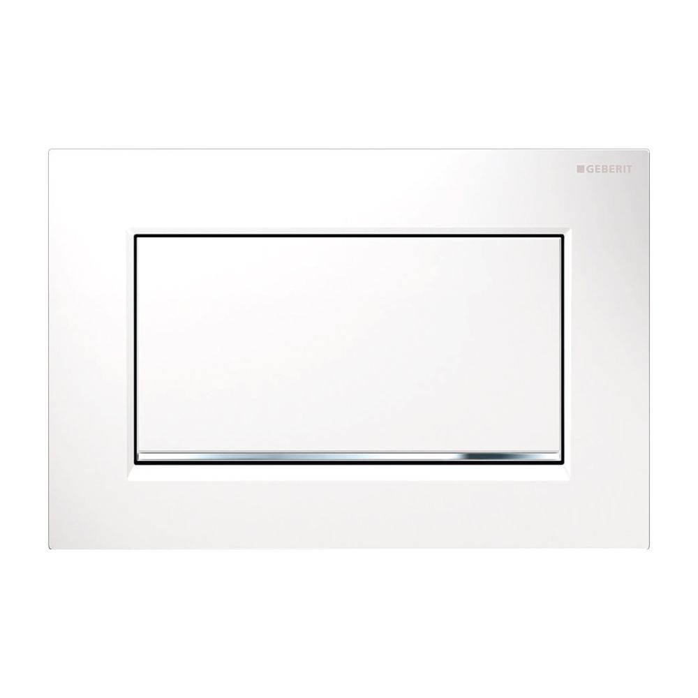 Geberit Sigma 10 (ex Sigma 30) Drückerplatte/Spül-Stopp-Spülung, Weiß, Hochglanz ver... GEBERIT-115893KJ1 4025416516774 (Abb. 2)