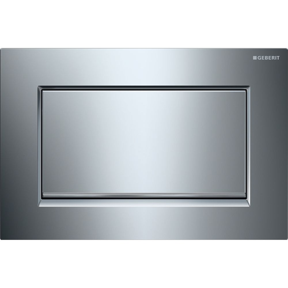 Geberit Sigma 10 (ex Sigma 30) Drückerplatte/Spül-Stopp-Spülung, Hochglanz verchromt... GEBERIT-115893KY1 4025416516798 (Abb. 2)