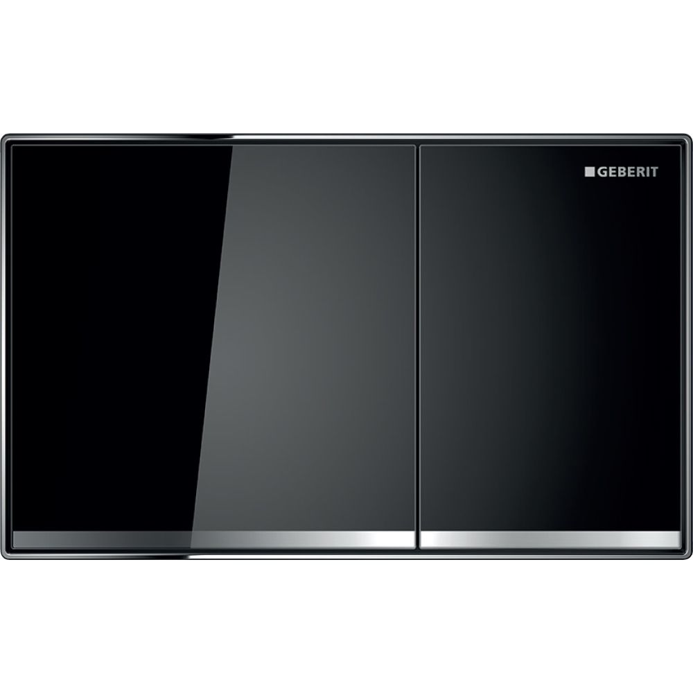 Geberit Sigma 60 Drückerplatte, 2-Mengen-Spülung, Square, flächenbündig Schwarz, ver... GEBERIT-115640SJ1 4025416546917 (Abb. 2)