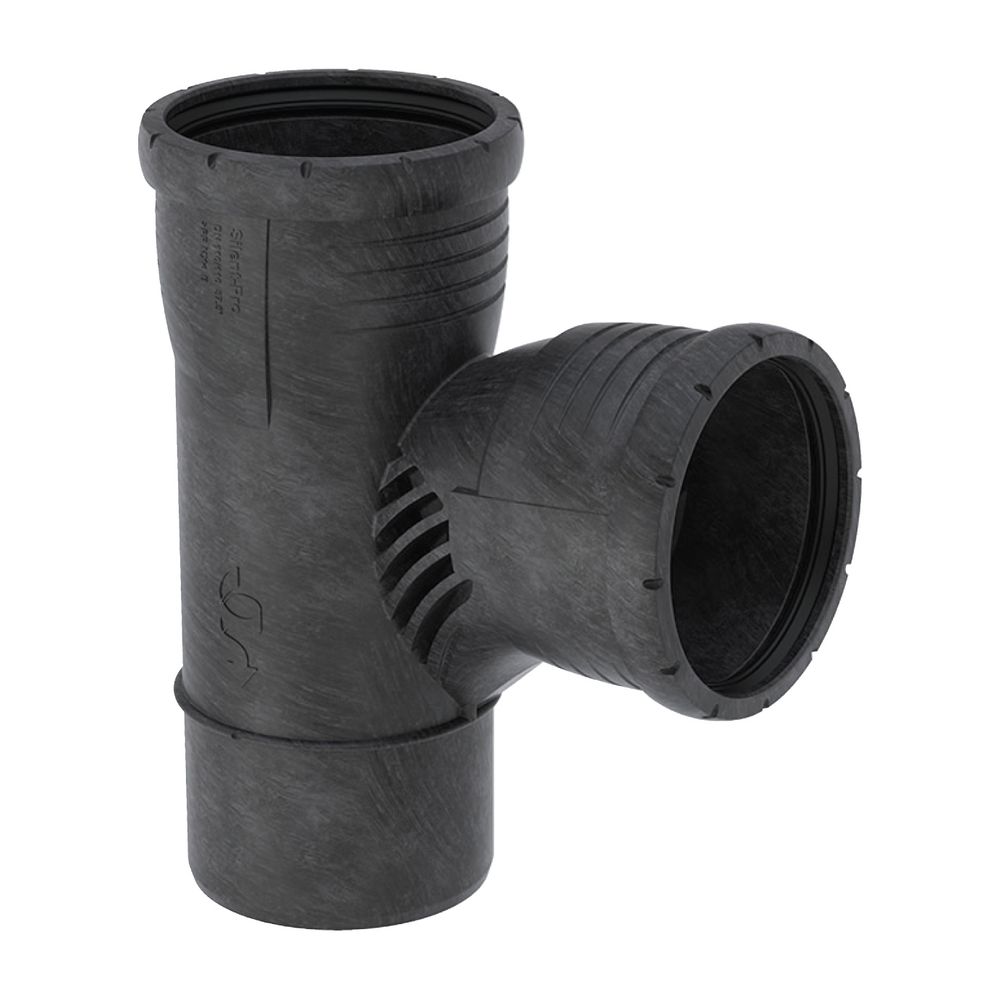 Geberit Silent-Pro Carve Abzweig 87,5 Grad, 110/110mm... GEBERIT-393540141 4025410708953 (Abb. 2)