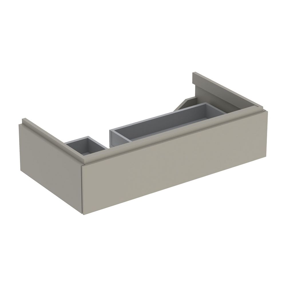 Geberit Xeno2 Unterschrank für Waschtisch, Ablagefläche, 1 Schublade, 88x22x46,2cm, ... GEBERIT-500513001 4025416419600 (Abb. 1)