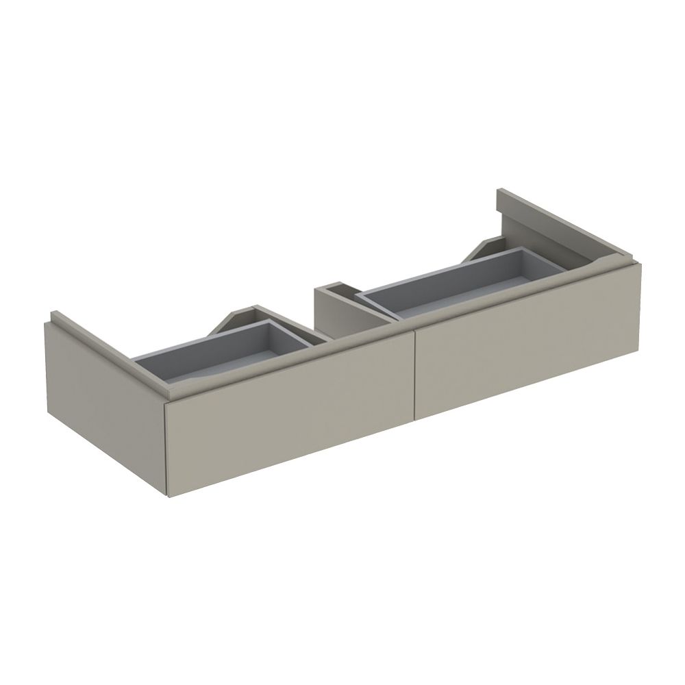 Geberit Xeno2 Unterschrank für Waschtisch mit, Breite ab 120cm, 2 Schubladen, 117,4x... GEBERIT-500517001 4025416358619 (Abb. 1)