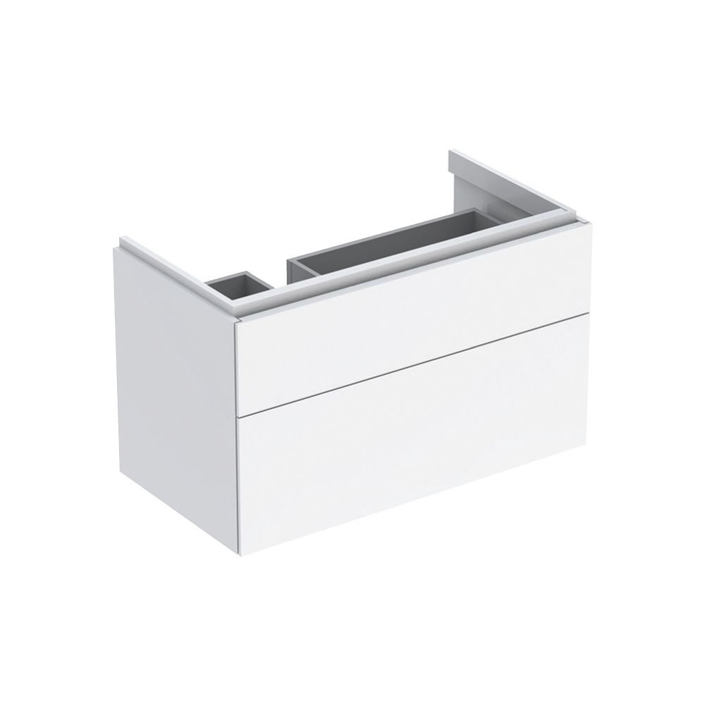 Geberit Xeno2 Unterschrank für Waschtisch Ablagefläche 2 Schubladen 88x53x462cm Weiß... GEBERIT-500515011 4025416610144 (Abb. 2)