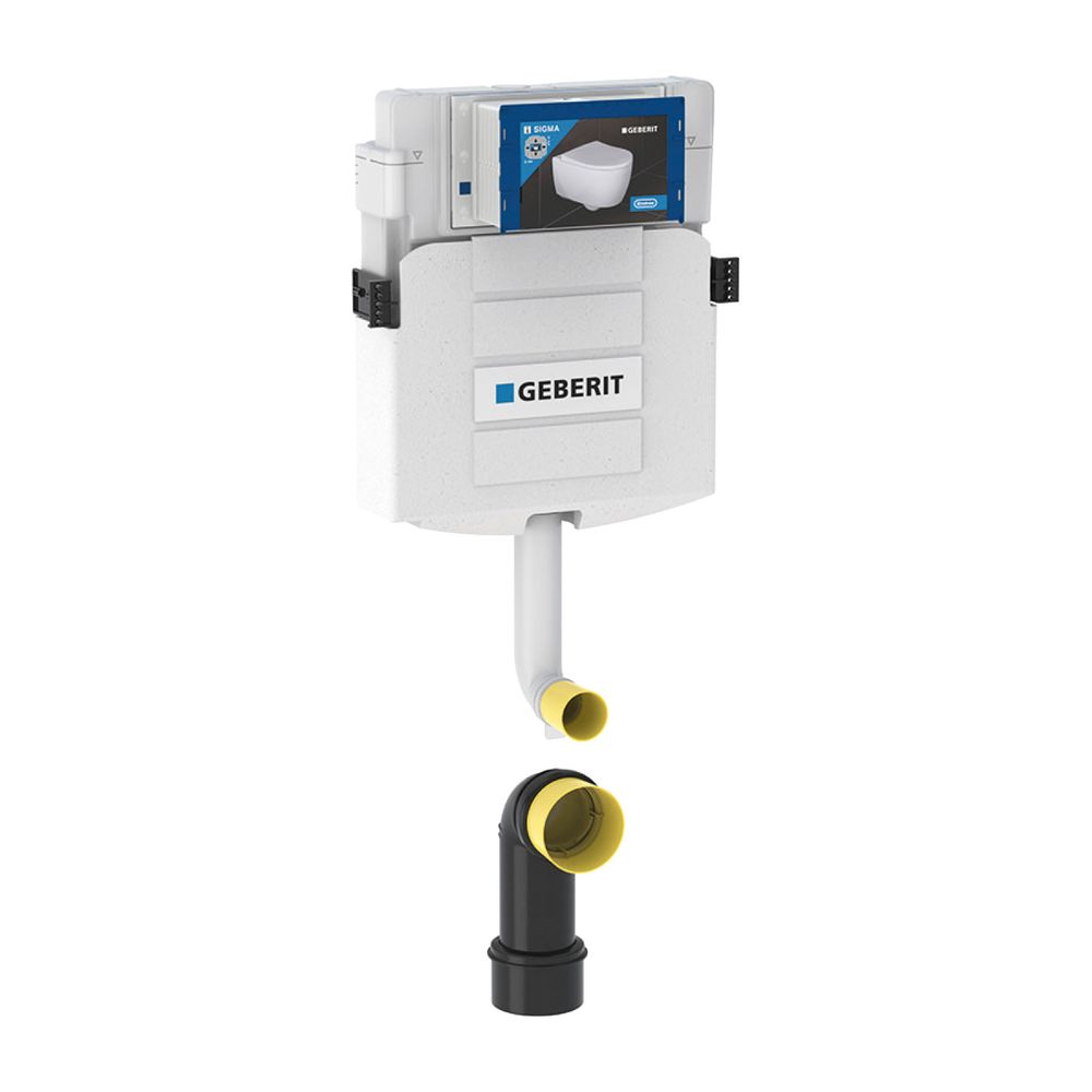 Geberit Sigma Unterputzspülkasten 12cm, 6 oder 3 Liter, mit Betätigung von vorne... GEBERIT-109301005 4025416753391 (Abb. 2)