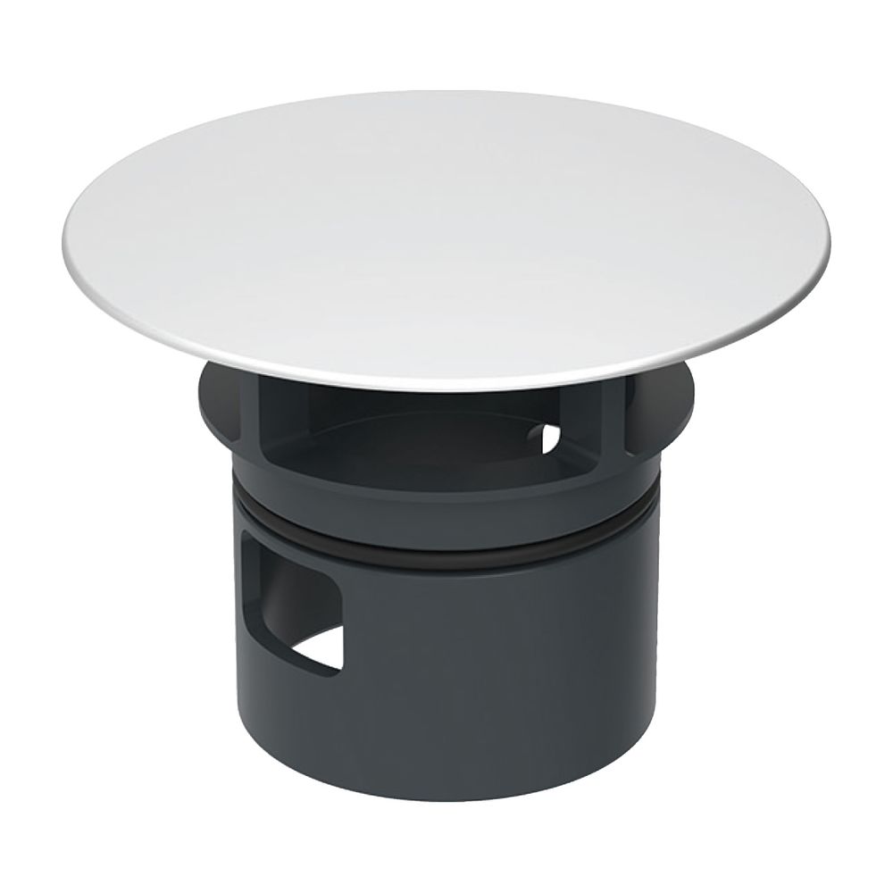 Geberit Ventilabdeckung für Ablaufventil mit freiem Auslauf aus Kunststoff, Mattverc... GEBERIT-241993461 4025416736820 (Abb. 2)