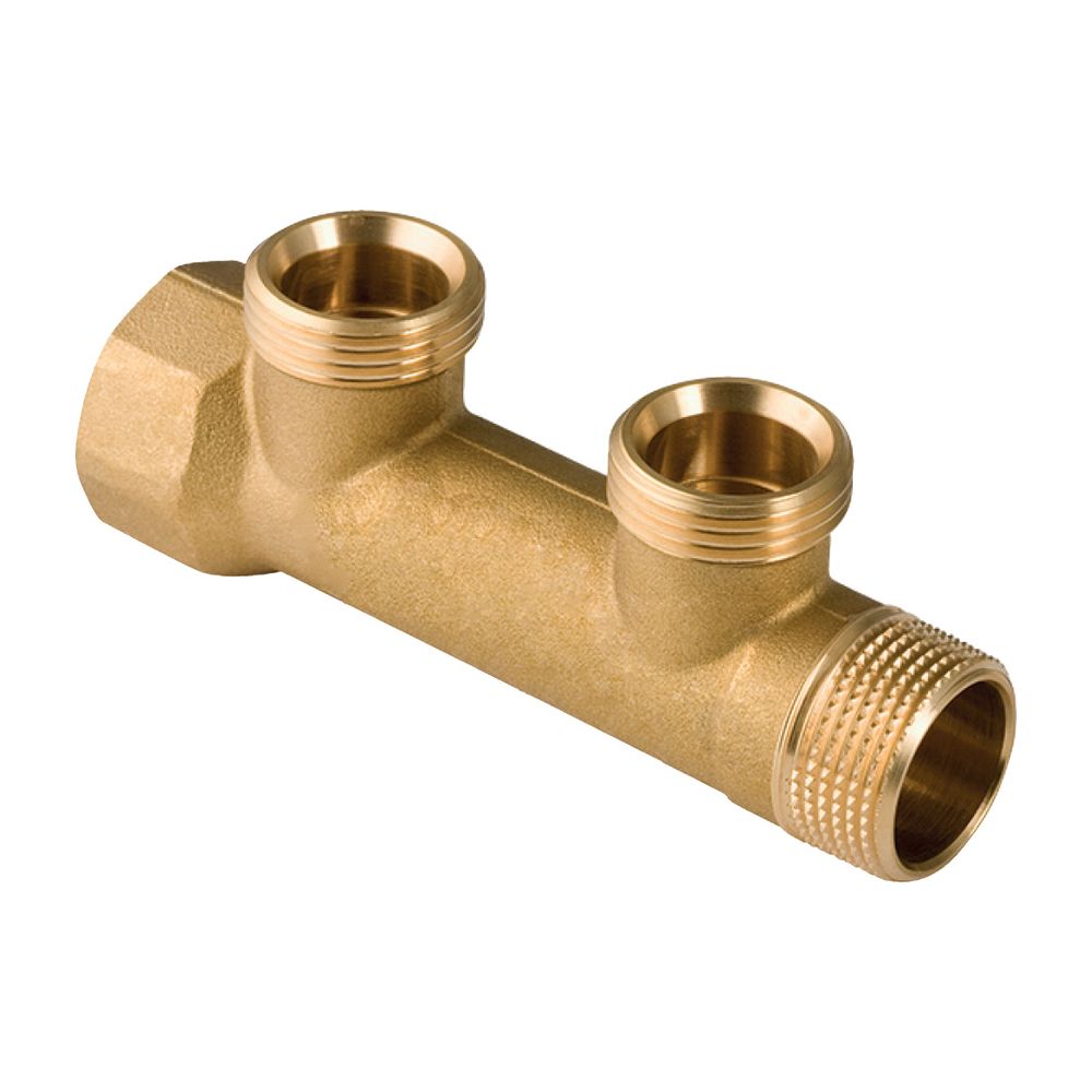 Geberit Verteiler mit Gewindeanschluss, Verteilerabgang für Eurokonus, CW617N, R 1",... GEBERIT-613422001 4025416802754 (Abb. 2)