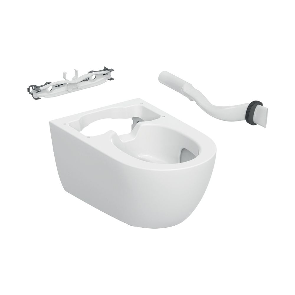 Geberit WC-Keramik für Geberit AquaClean Alba, Weiß... GEBERIT-245823011 4025410095107 (Abb. 2)